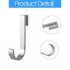 HLGHLG Wire Shelving J Hooks, 10-Pack Heavy Duty Aluminum Under