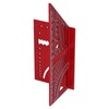 Woodworking Square Size Measure Ruler Aluminum Alloy 3D Mitre 45