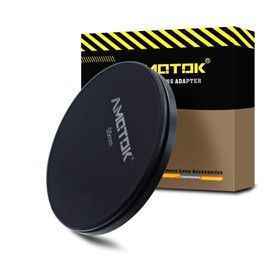 55mm Metal Lens Filter Caps, Compatible with All 55mm Camera Lens Filters, Filter Accessories (UV, CPL, ND, Threaded Lens), Ultra Precision CNC Machine Tools