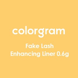 COLORGRAM Fake Lash Enhancing Liner 0.6g, Color:01 Daily Black