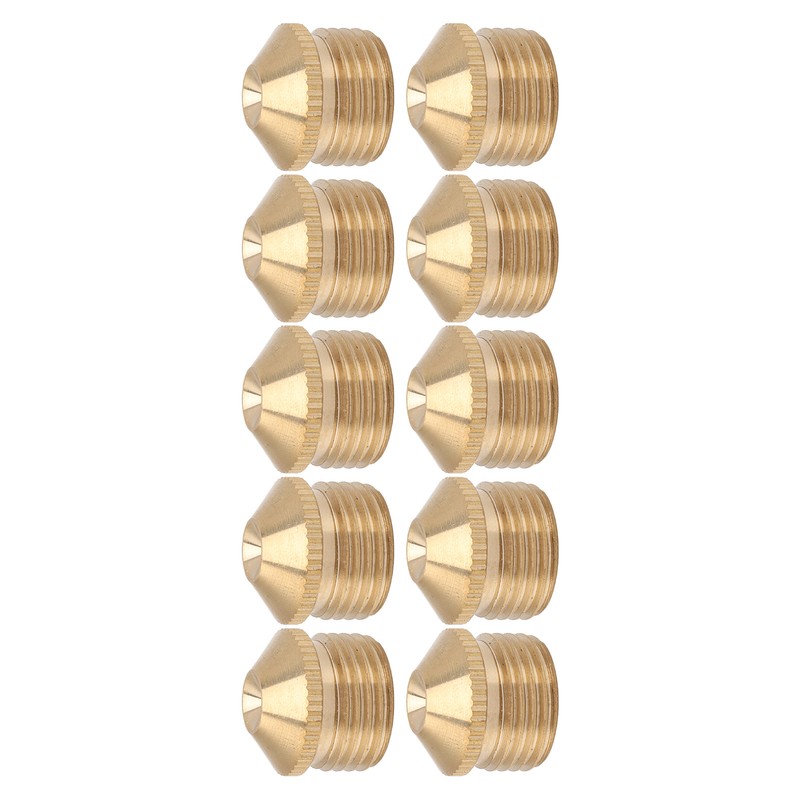 10pcs Brass Misting Nozzles Fog Sprinkler Head for Factory Site
