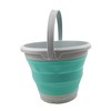 SAMMART 5.5L Foldable Plastic Bucket Collapsible Round Tub Portable Water