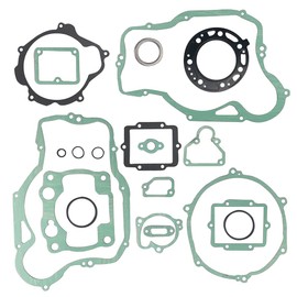Complete Engine Top End Head Gasket Kit for Kawasaki KX250 KX 250 1997-2003 Dirt Bike Engine Gasket Valve Seal O-Ring Set Kit New 808457