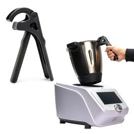 mixcover Grab Bar Compatible with Monsieur Cuisine Connect, Monsieur Cuisine Smart and Other Cooking Pots, Mixing Pot Handle, Accessories for MCC, MCS, Removable Handle