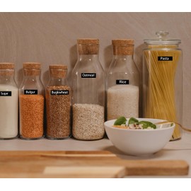 Wonfoucs Replacement for Dymo LetraTag Refills, White on Black Label Maker Refills Label Tape 1/2" x 13' 12mm x 4m, Compatible with Dymo LetraTag LT-100H Plus 200B Printer