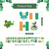 VERKSTAD 24 Sheets St. Patrick's Day Temporary Tattoos, Glitter Shamrock