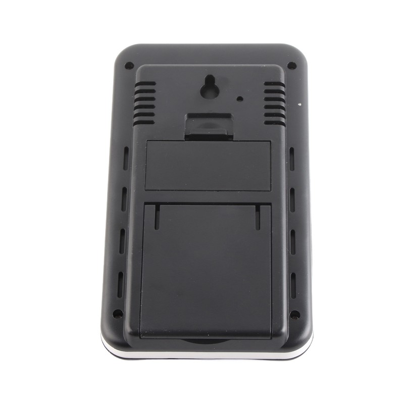 CJ3316RF 4in Thermometer with Clock Function Indoor Outdoor Digital Wireless