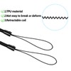Mabor 8Pcs Pen Leash, Plastic Elastic Tether Lanyard for Tethering