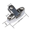 MX Boat Bimini Top Deck Swivel Hinge Mount 316 Stainless