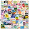 100 Pieces Inspirational Quotes Stickers, Motivational Stickers, Waterproof Vinyl Stickers,