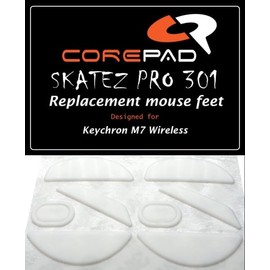 Corepad Skatez PRO Keychron M7 Wireless Mouse Sole, 2 Set, 100% PTFE
