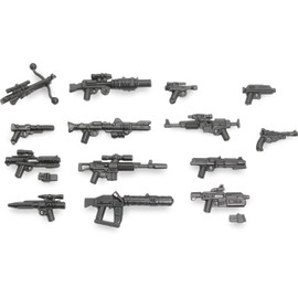 BrickArms Star Wars™ Blaster Revolution V2 Weapons Pack Weapon Set, Custom Weapons