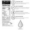 SWORD PERFORMANCE Electrolyte Powder, Carbohydrate Energy and Endurance Formula, Carb