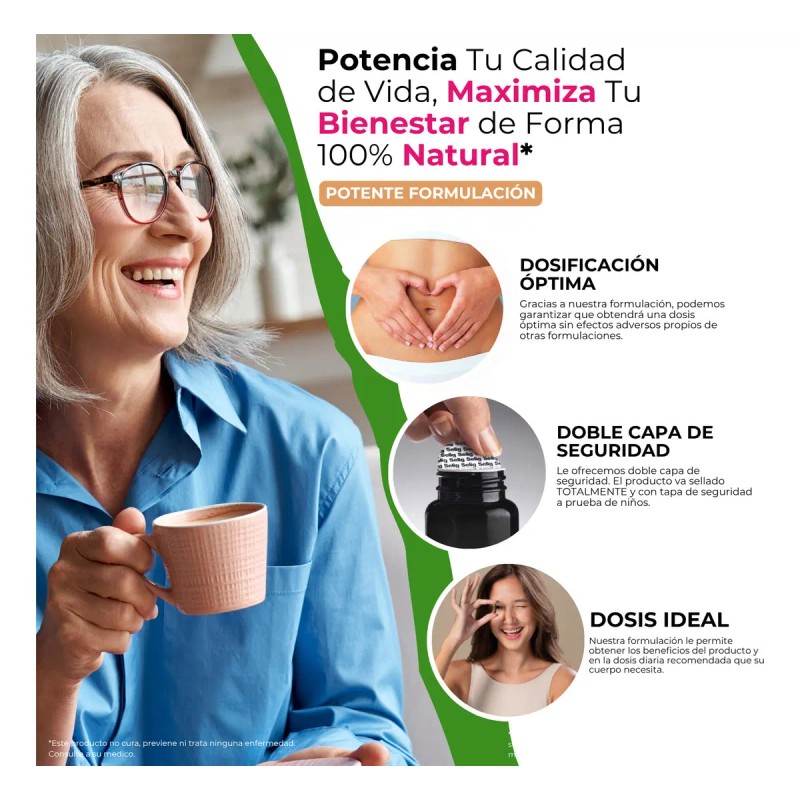 Bioherb Moringa 100 Pura Extremadamente Eficaz 180 Cápsulas 500 Potente