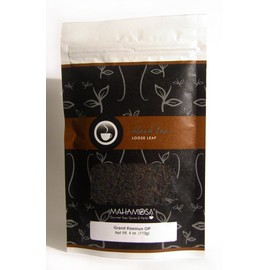 Mahamosa China Black Tea and Tea Filter Set: 4 oz Grand Keemun OP Black Tea, 100 Loose Leaf Tea Filters (Bundle- 2 items)(Tea Ingredients: Chinese black tea)