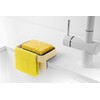 Blim Plus Sponge Holder with Suction Cups, Matte Yellow (Desert)