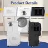 Upgrade WH01X29528 Washer Door Lock (OEM) Compatible with ge Washing