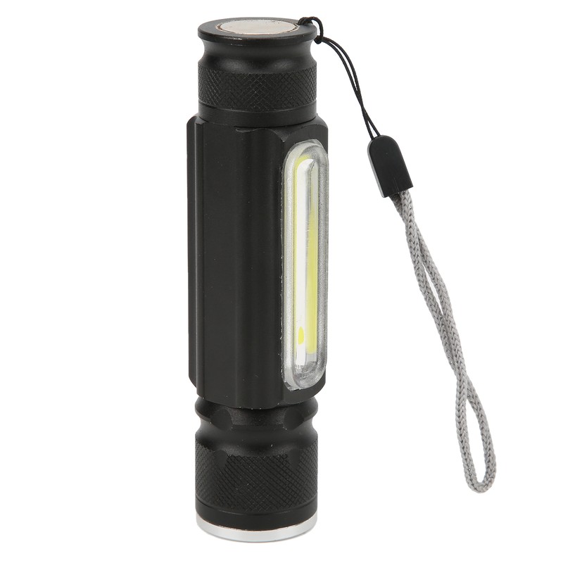 Flashlight Rechargeable Portable Aluminium Waterproof Nonslip Wearproof Pocket Flashlight