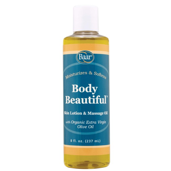 Body Beautiful Massage Oil 8 Oz