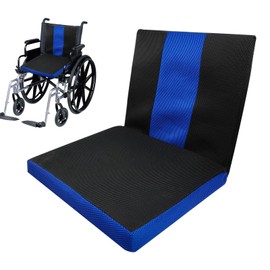 ALXDR Wheelchair Backrest Cushion for Long Sitting with Non-Slip Cover for Wheelchair Office Chair Car Seat & Backrest Pad (LUNYI)