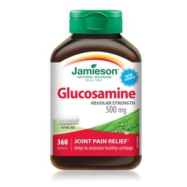 Jamieson Glucosamine Regular Strength 500 mg, 360 Capsules