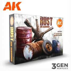 AK Interactive: Rust and Abandoned - Paint Set - AK11605