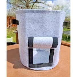 Finicky Bee (2) 7 Gallons Potato Grow Bags For Planting Potatoes Fabric Pot with Handle