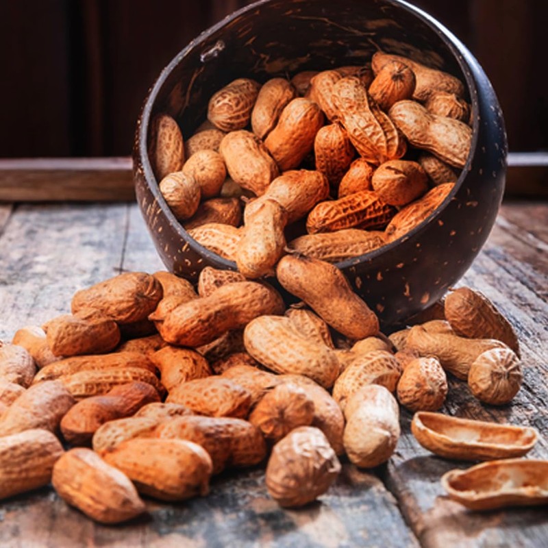 Naturalee Quemados 2 Peanuts lbs - Burnt In Shell Peanuts