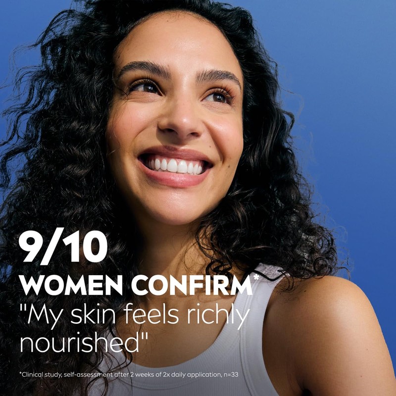 NIVEA Cocoa Butter Body Cream with Deep Nourishing Serum, Cocoa