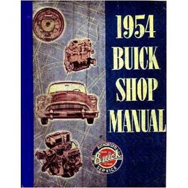 1954 Buick Skylark Super Shop Service Repair Manual Book Engine Electrical OEM