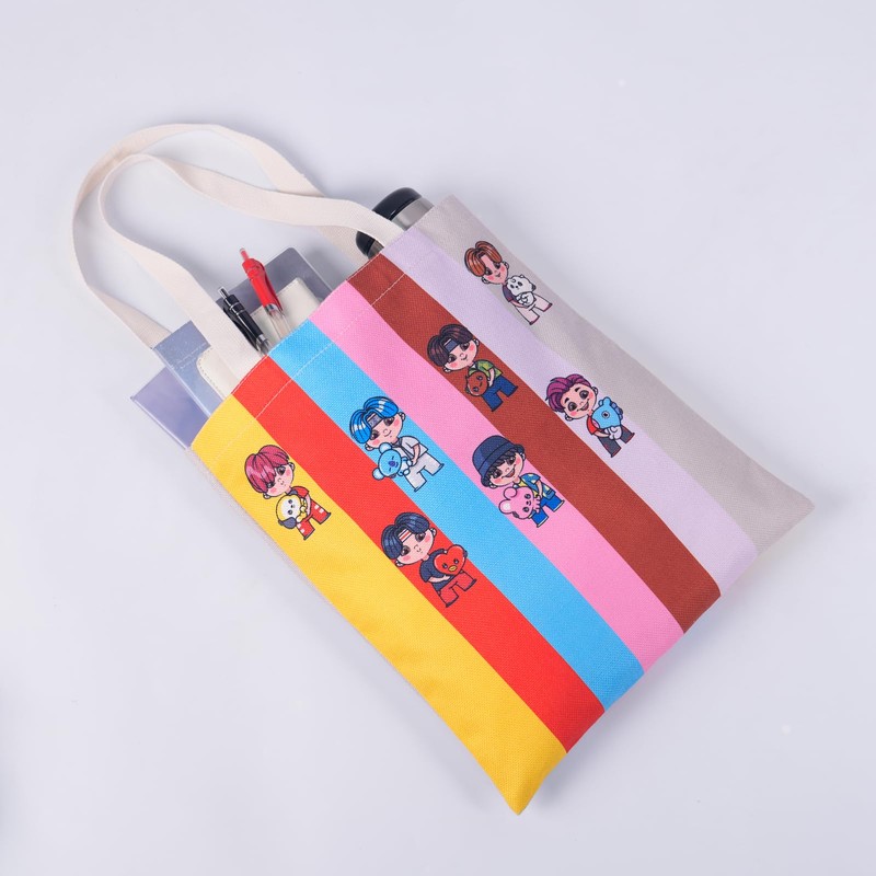 MYSOMY K-Pop Group Army Tote Bag K-Pop Band Fans Gifts