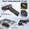 Electric Grill Brush for Outdoor,Cordless Rechargeable Grill Cleaner
