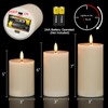 DRomance Battery Operated Flameless Candles with 6 Hour Timer 3
