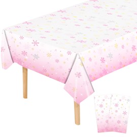 CINGHIA Birthday Tablecloth, Party Tablecloth, Disposable Tablecloth, Paper, Disposable Tablecloth, 137 x 274 cm, Party Tablecloth, Disposable Tablecloth, Pack of 2