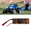 7000mAh Lipo Battery 35C Discharge Rate 7.4V 2S2P T Shape