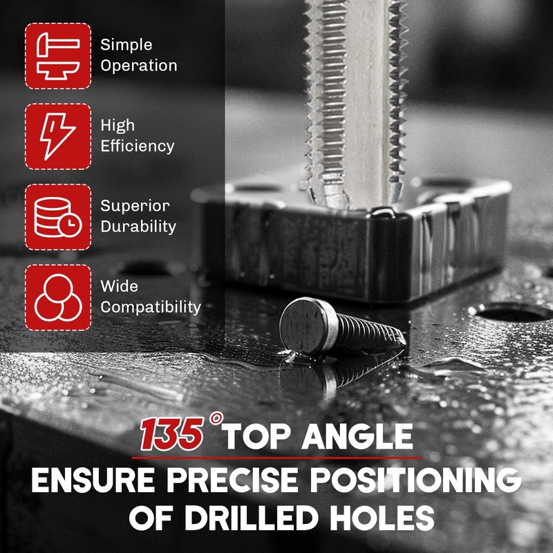 weyleity 131-Piece Metric Helicoil Thread Repair Kit | 131pc Thread