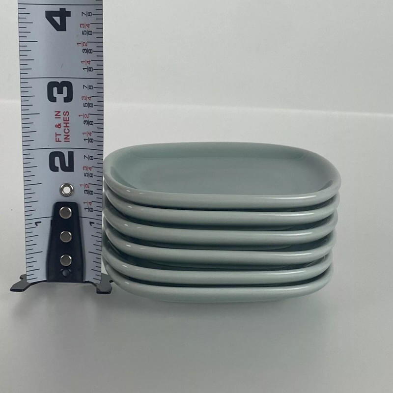 Lot of 12 DELTA AIRLINES ALESSI Small/Mini Asian Plate 3.5"