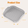 Bacon Cooker for Microwave Oven, HOMOMSAE Large Soft Silicone Food