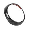 Car Dashboard Cover Edge Trim Decoration Ring Carbon Fibre Style