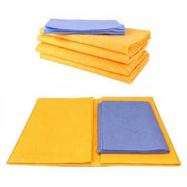 Gorise 8 Stück super saugfähige, multifunktionale Reinigungstücher, Vlies-Geschirrtücher für Küche, Badezimmer, Fenster, Auto und mehr