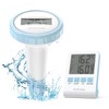 Pool-Thermometer, Kabelloses Schwimmendes Poolthermometer, Floating Pool Thermometer IP67 Wasserdicht mit