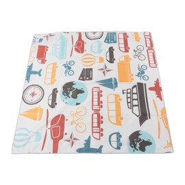 Baby Play Mat 51.2x51.2in Anti Slip Waterproof Nylon Wide Application Baby Floor Mat for Home Camping Outdoor