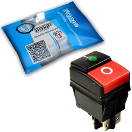 HQRP On Off Power Switch Compatible with Homelite 760504007 PS171433 PS171433B PS171433D PS80720 UT80720 Pressure Washer