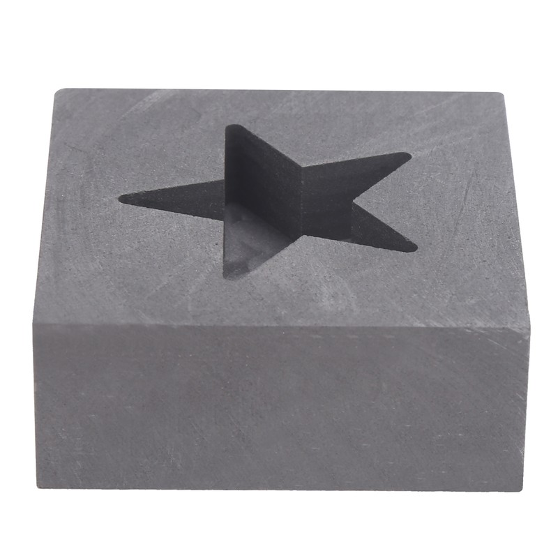 Graphite Casting Ingot Mould Mold Crucible Melting FivePointed Star Mould