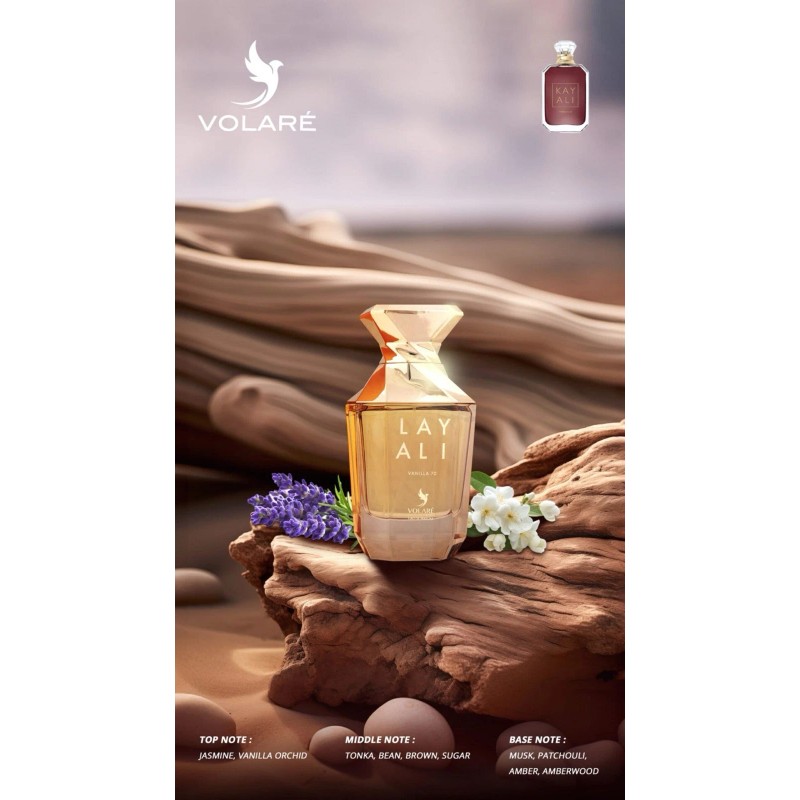 Volare Layali Vanilla 70 Parfum By Volare 3.4 EDP