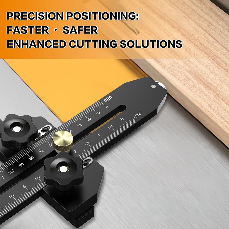 M-T Thin Rip Jig Table Saw Jig Guide for Making