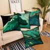 Cushion Cover, Green, 45 x 45 cm, Marble Cushion Covers,