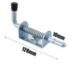 2 Pcs Garage Animal Spring Bolt Metal Lock Barrel Bolt