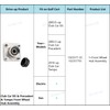 Drive-up Club Car Front Wheel Hub Assembly with Bearings for