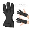 Bow Archery Three Finger Finger Guard Gloves Shooting Protection Protective